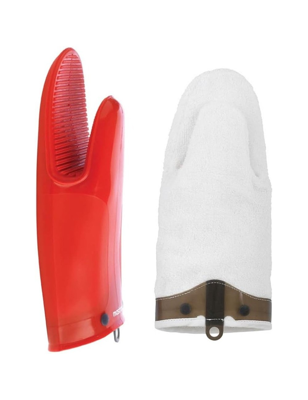 Gant Silicone Coton Rouge