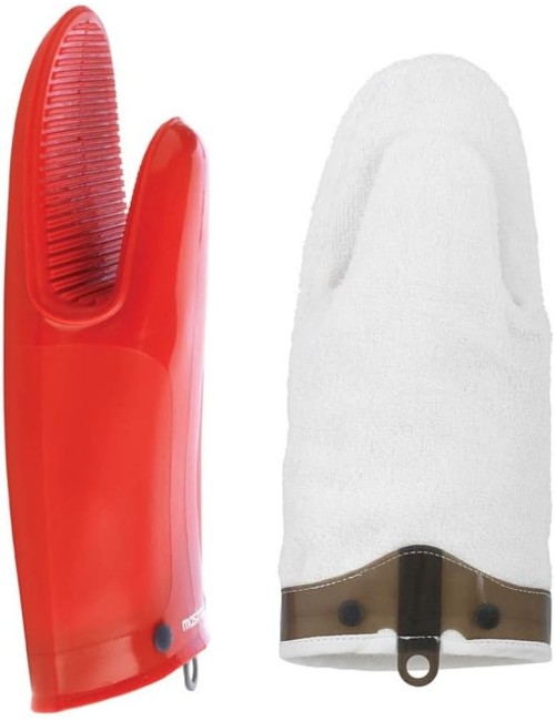 Gant Silicone Coton Rouge