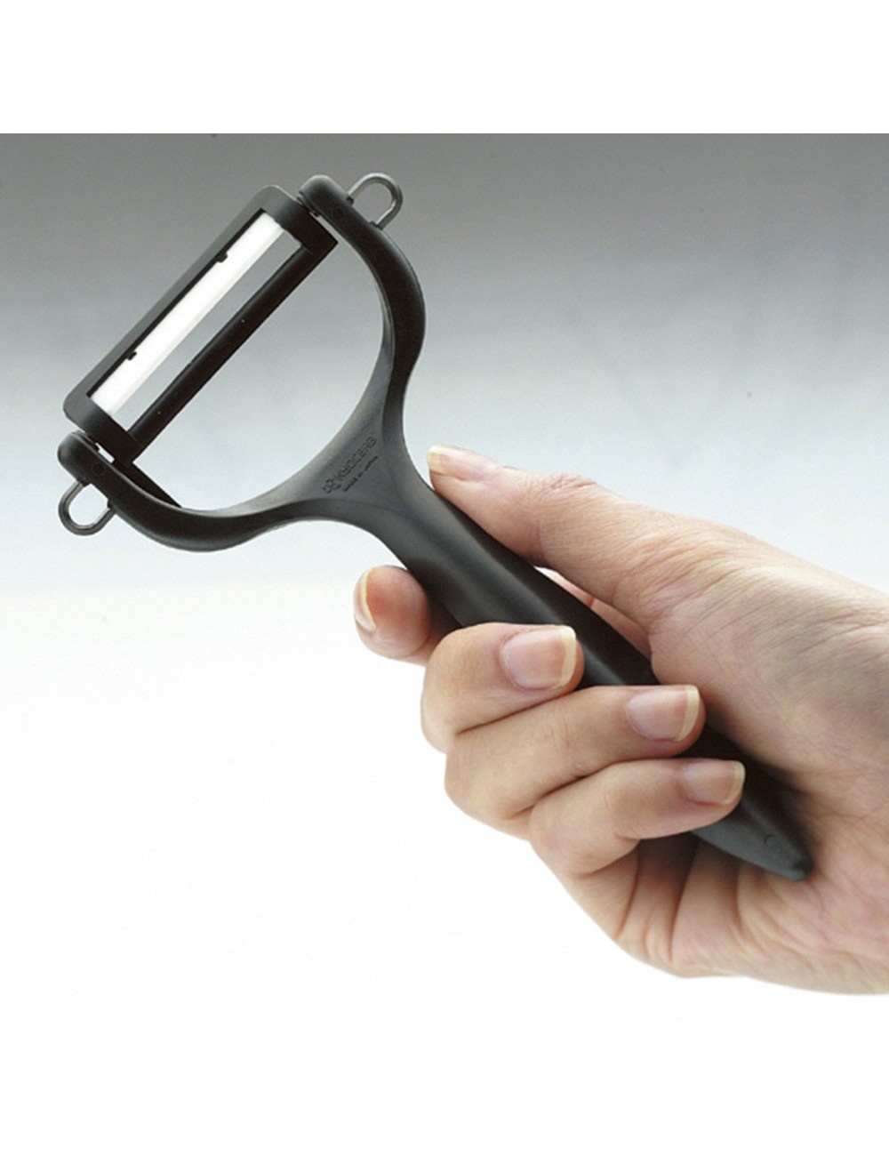 Éplucheur Rasoir En Céramique Noir 4 cm