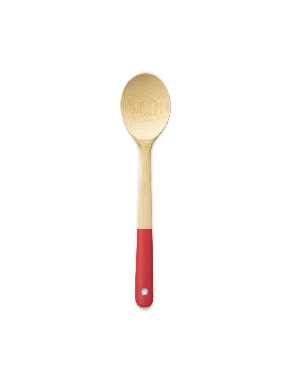 Cuillère Bambou 30Cm Rouge