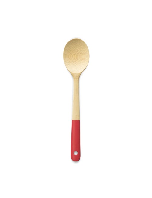 Cuillère Bambou 30Cm Rouge