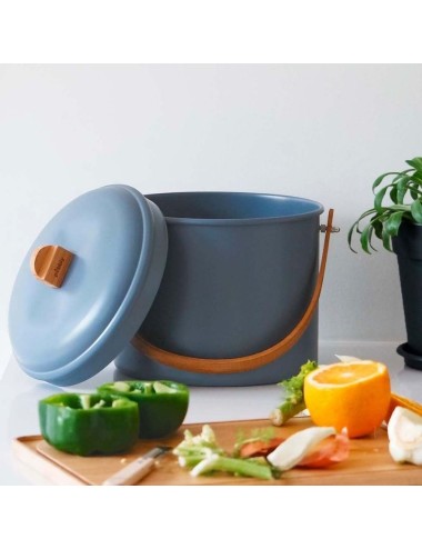 Seau À Coposte 7L Gris