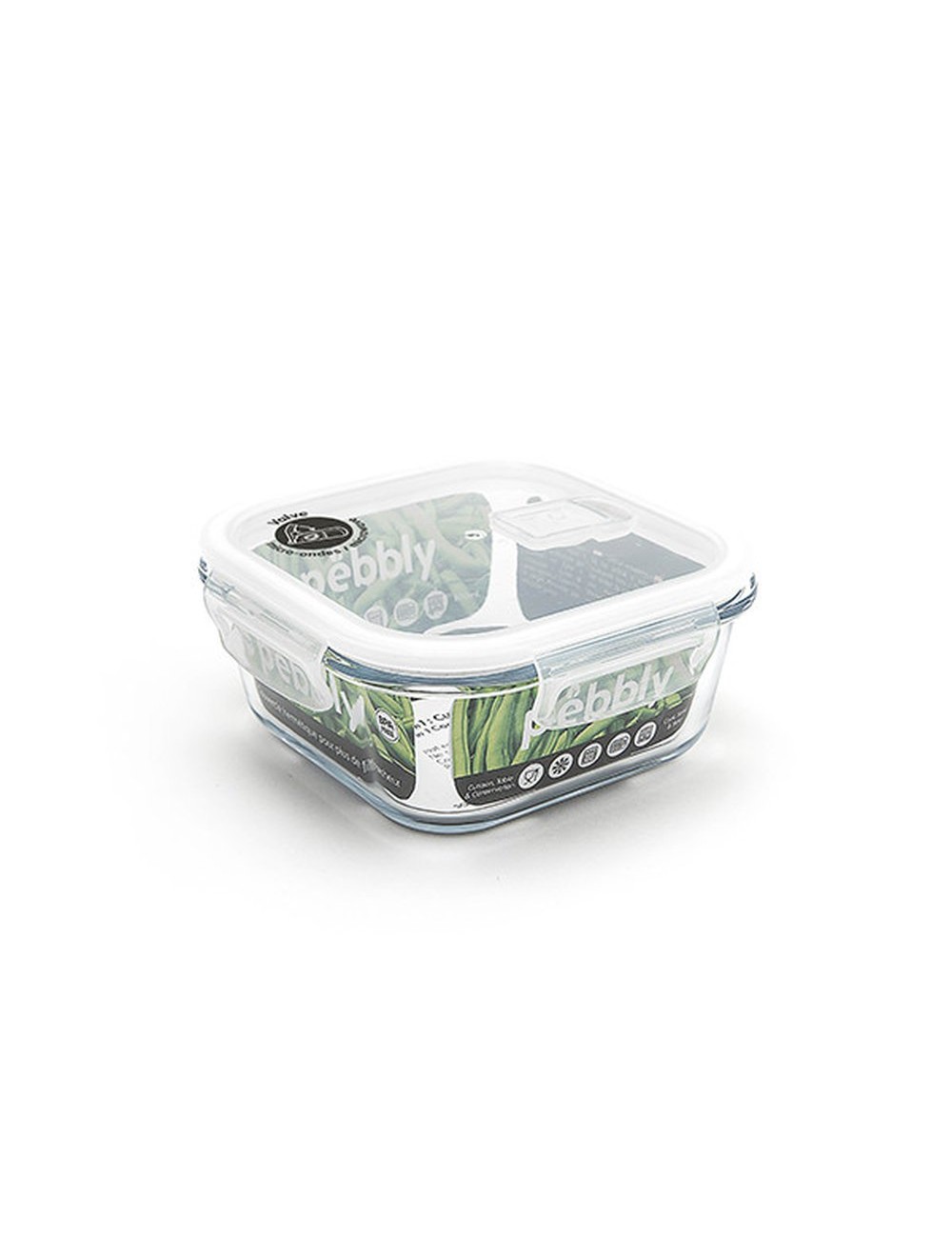 Boite Carré En Verre 800Ml