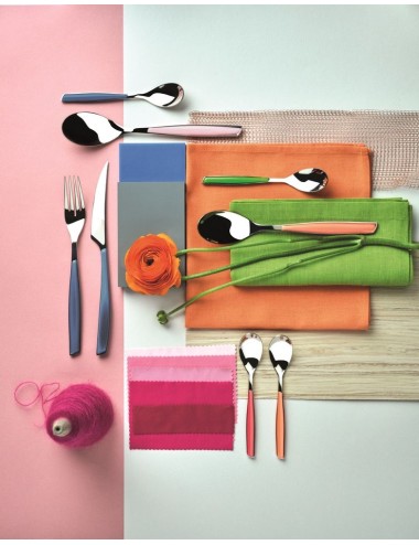 Fourchette De Table Glamour Bleu Avio