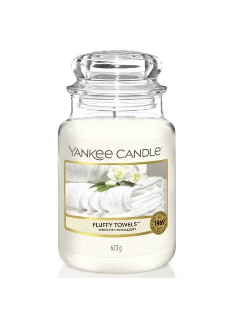Bougie Serviettes Moelleuses Jarre Grand Modèle