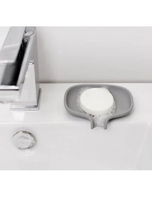 Porte Savon Small Gris