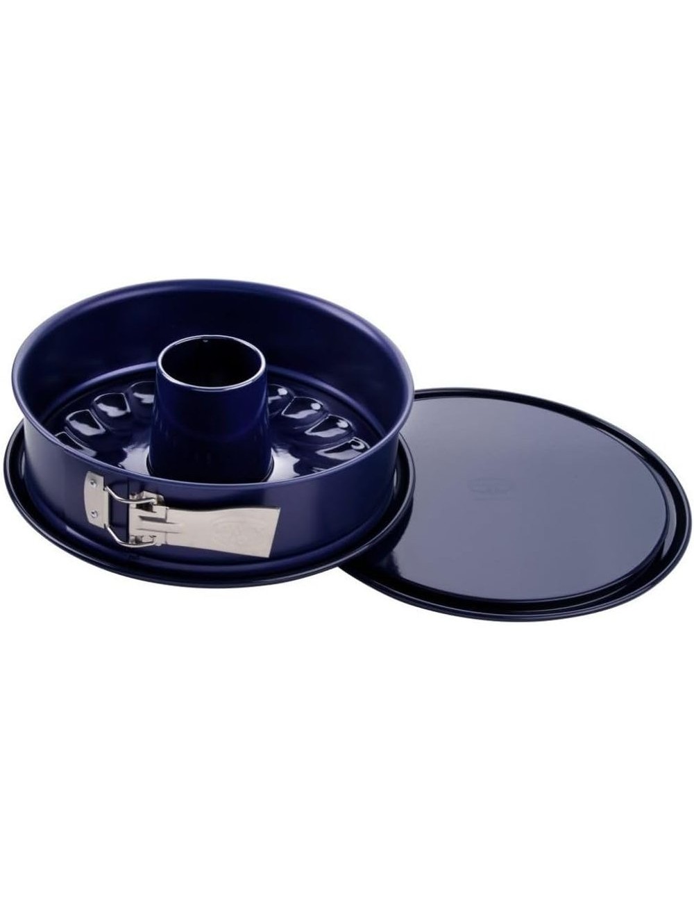 Moule À Gâteau À Bord Extra Haut Charnière- Rond-24Cm - Bleu Foncé