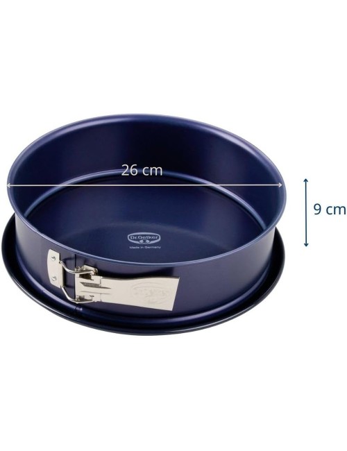 Moule À Gâteau À Bord Extra Haut Charnière- Rond-24Cm - Bleu Foncé
