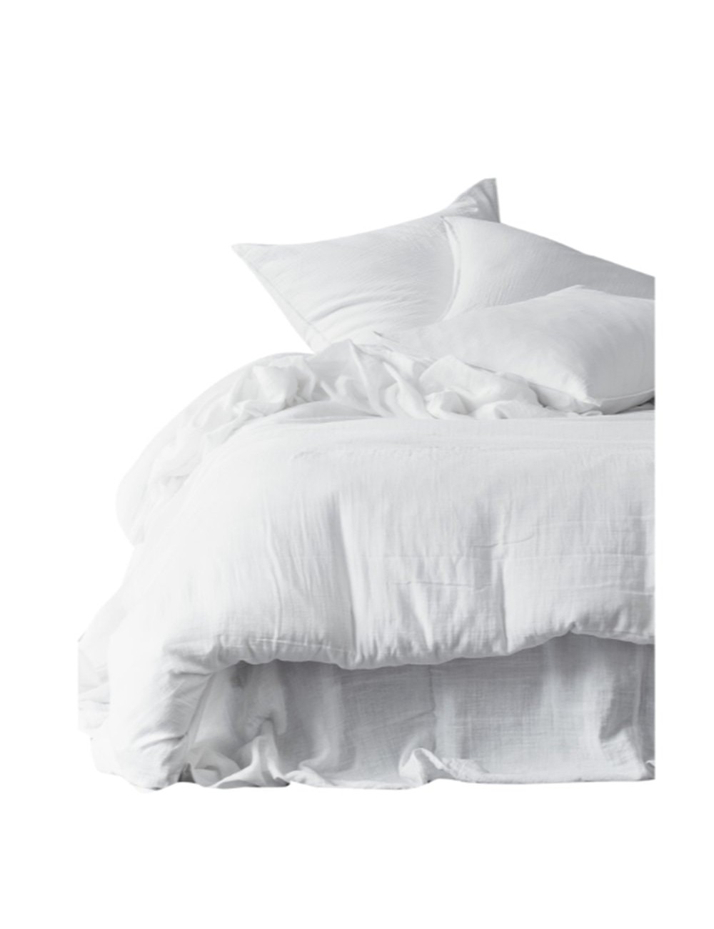Drap Housse Dili 160X200 Blanc