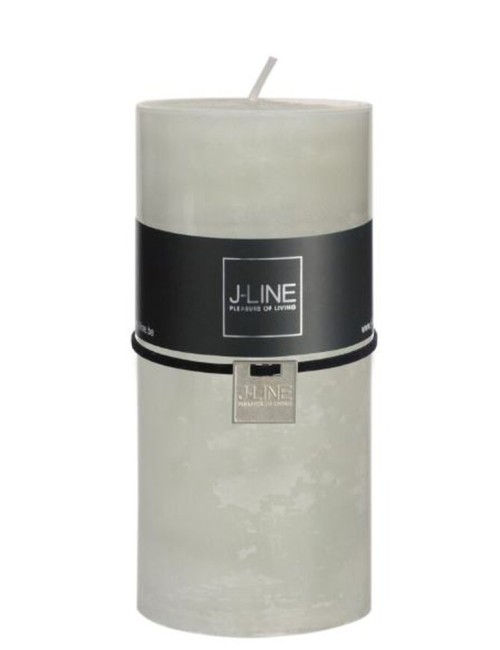 Bougie Cylind Vert Poudre 7X15