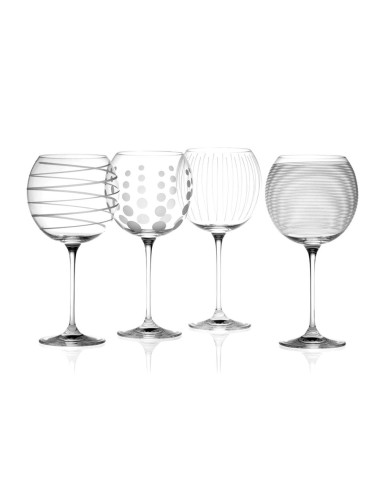 Lot De 4 Verres Ballon Mikasa