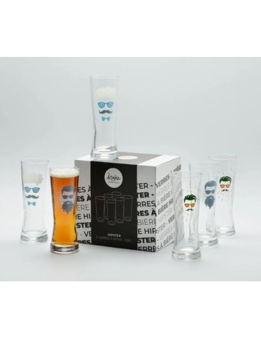Verre À Bière Hipster