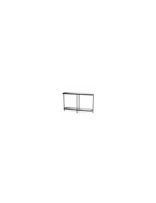 CONSOLE ETAGERE NOIR MAT