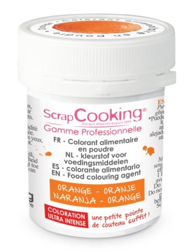 Colorant Alimentaire En Poudre Orange 5G