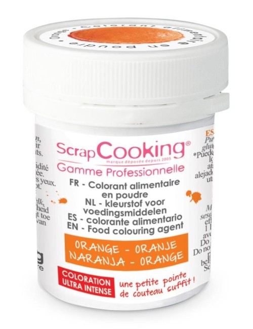 Colorant Alimentaire En Poudre Orange 5G