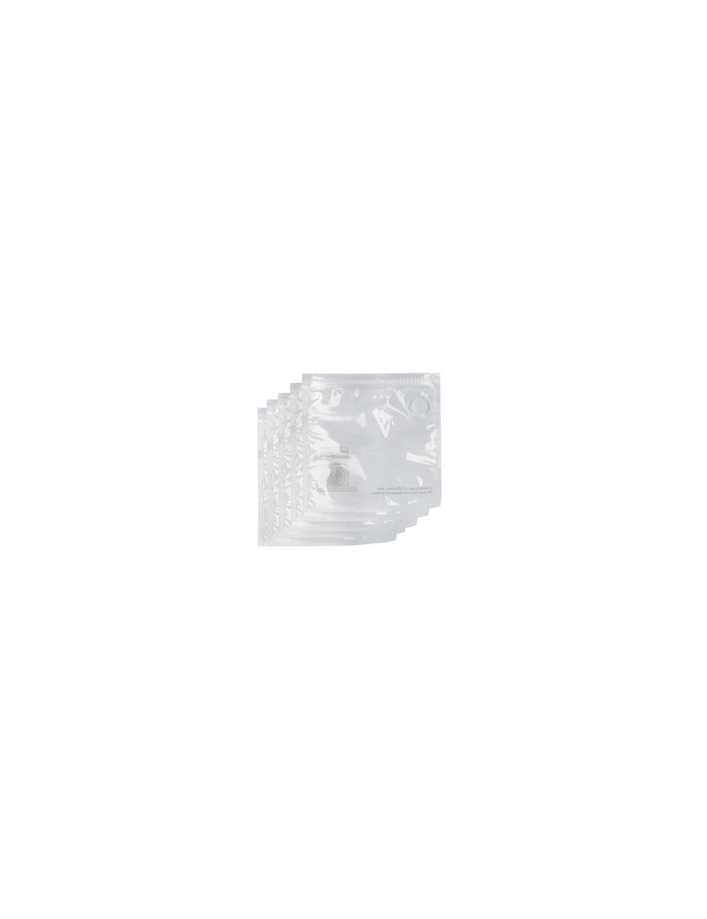 LOT DE 5 SACHETS SS VIDE