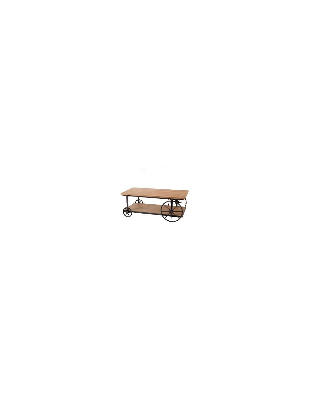 TABLE BASSE MARCEL SUR ROUE