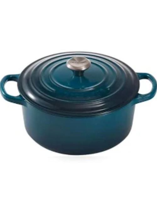 COCOTTE RDE SIGNATURE 24CM DEEP TEAL