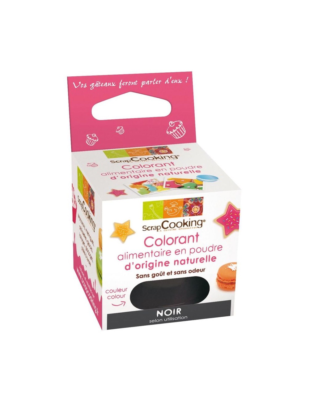 Colorant En Poudre Noire D’Origine Naturelle 3 gr