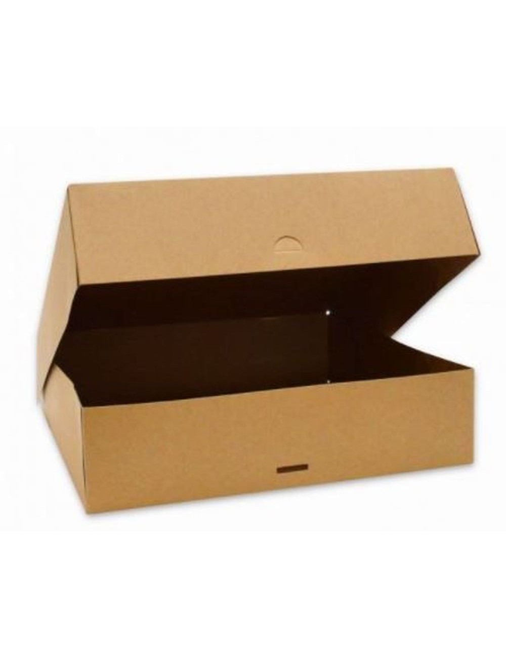 Lot De 2 Boites À Gâteaux Kraft