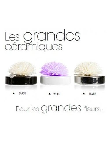CERAMIQUE FL DE GOATIER-200ML-BLanc