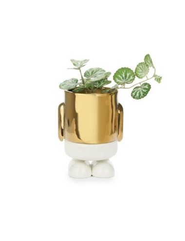 MINI POT FLEUR STANDY GOLD