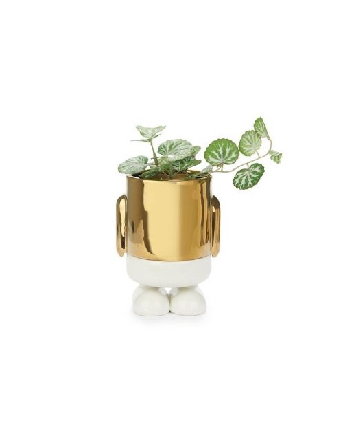 MINI POT FLEUR STANDY GOLD