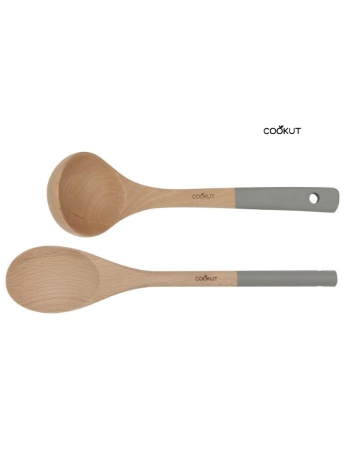 CUILL+ LOUCHE BOIS PERLE