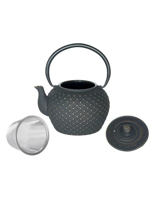 Théière Okinawa En Fonte Avec Filtre 1,2L Noir