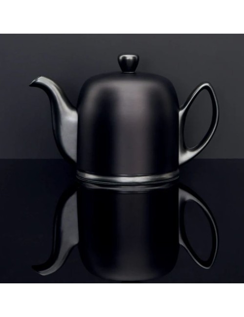 Théière 4 tasses cloche noire