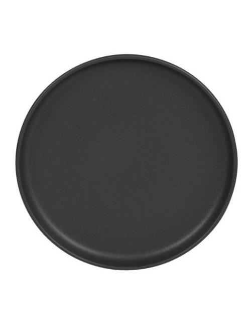 ASS PLATE 28CM UNO NOIR