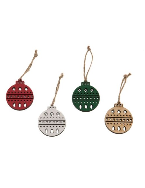 BOITE BOULE DE NOEL 12 SUSP