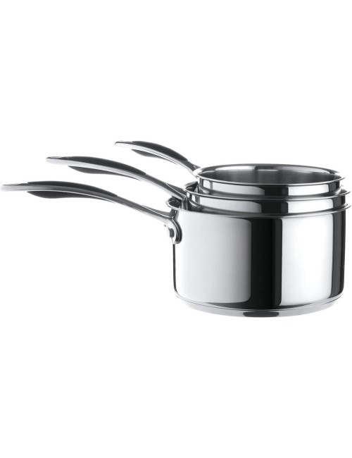 Série De 3 Casseroles Acier Inoxydable