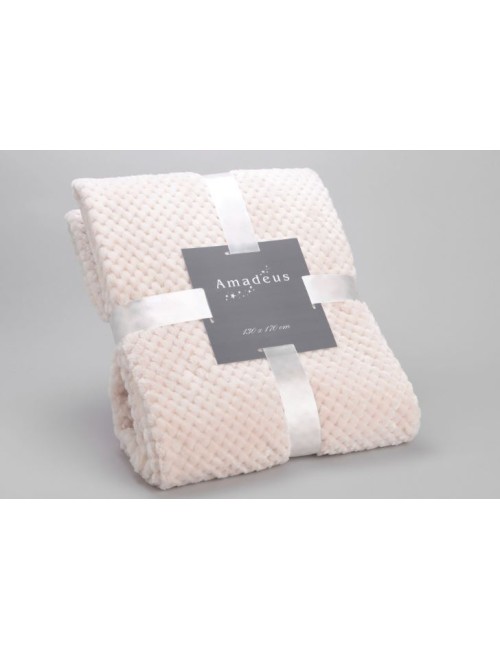 PLAID DAMIER CREME 170X240