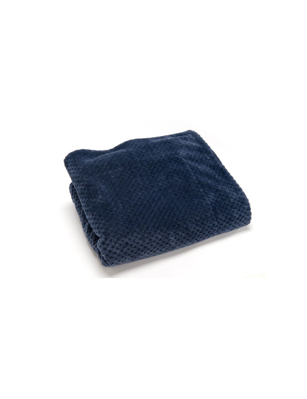 PLAID DAMIER MARINE 130X170