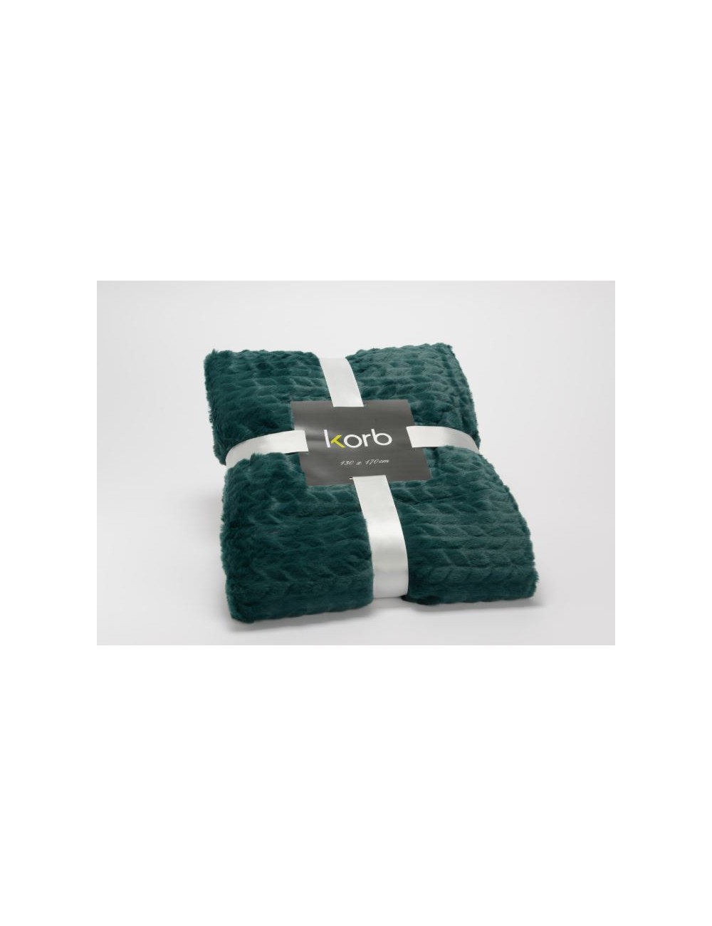 PLAID CHEVRON EMERAU130X170