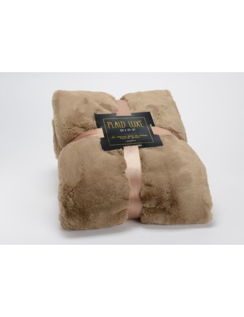 PLAID LUXE TAUPE