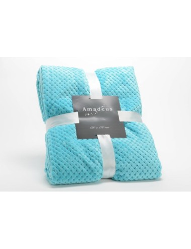 PLAID DAMIER LAGON 130X170