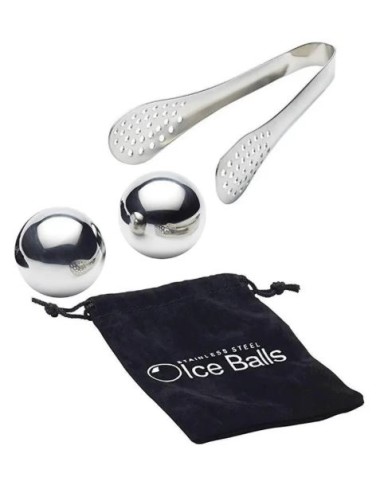 SET ICE BALL INOX LARGE