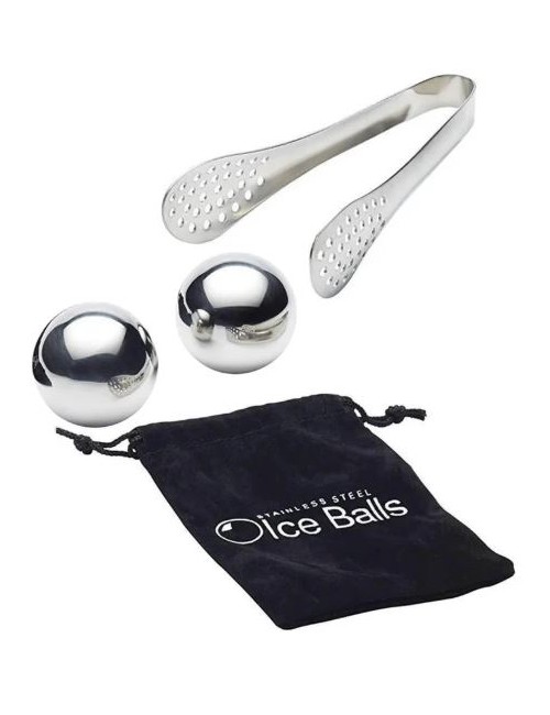 SET ICE BALL INOX LARGE