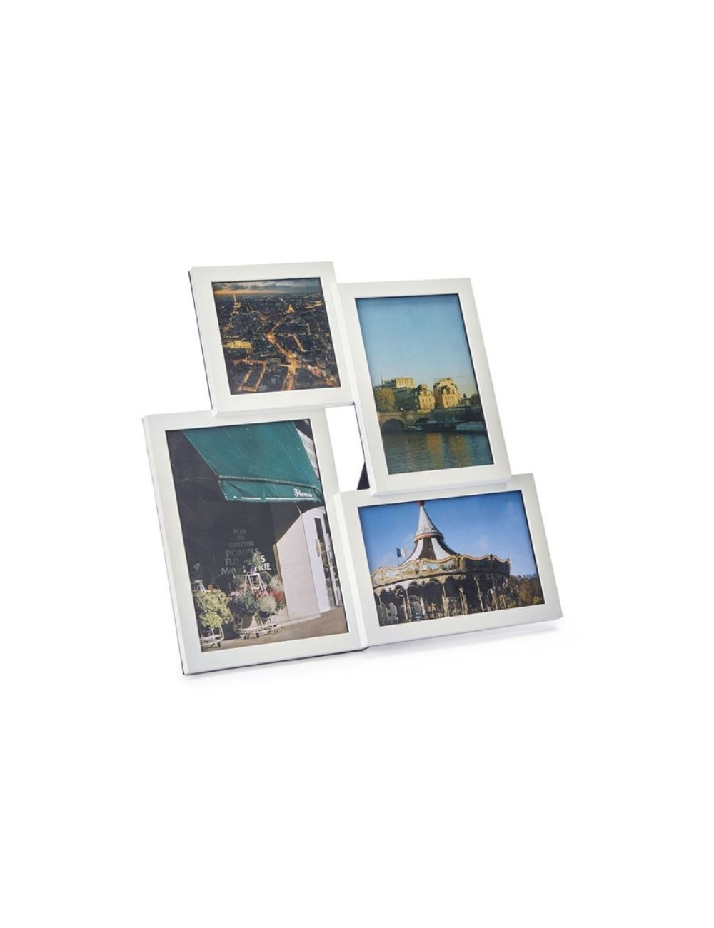 CADRE ISERNIA MULTIPLE X4 BLANC