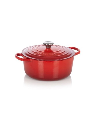 COCOTTE RONDE 26CM CERISE