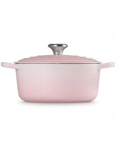 COCOTTE RONDE SIGNATURE 24CM SHELL PINK