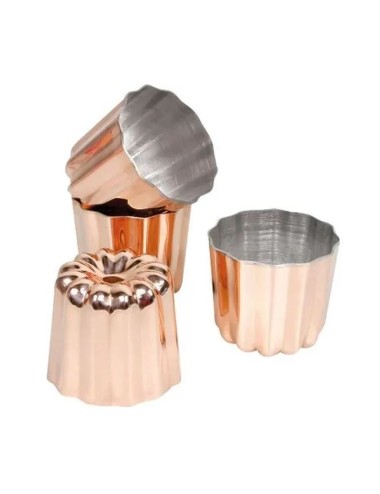 MOULE CANNELE CUIVRE 35MM