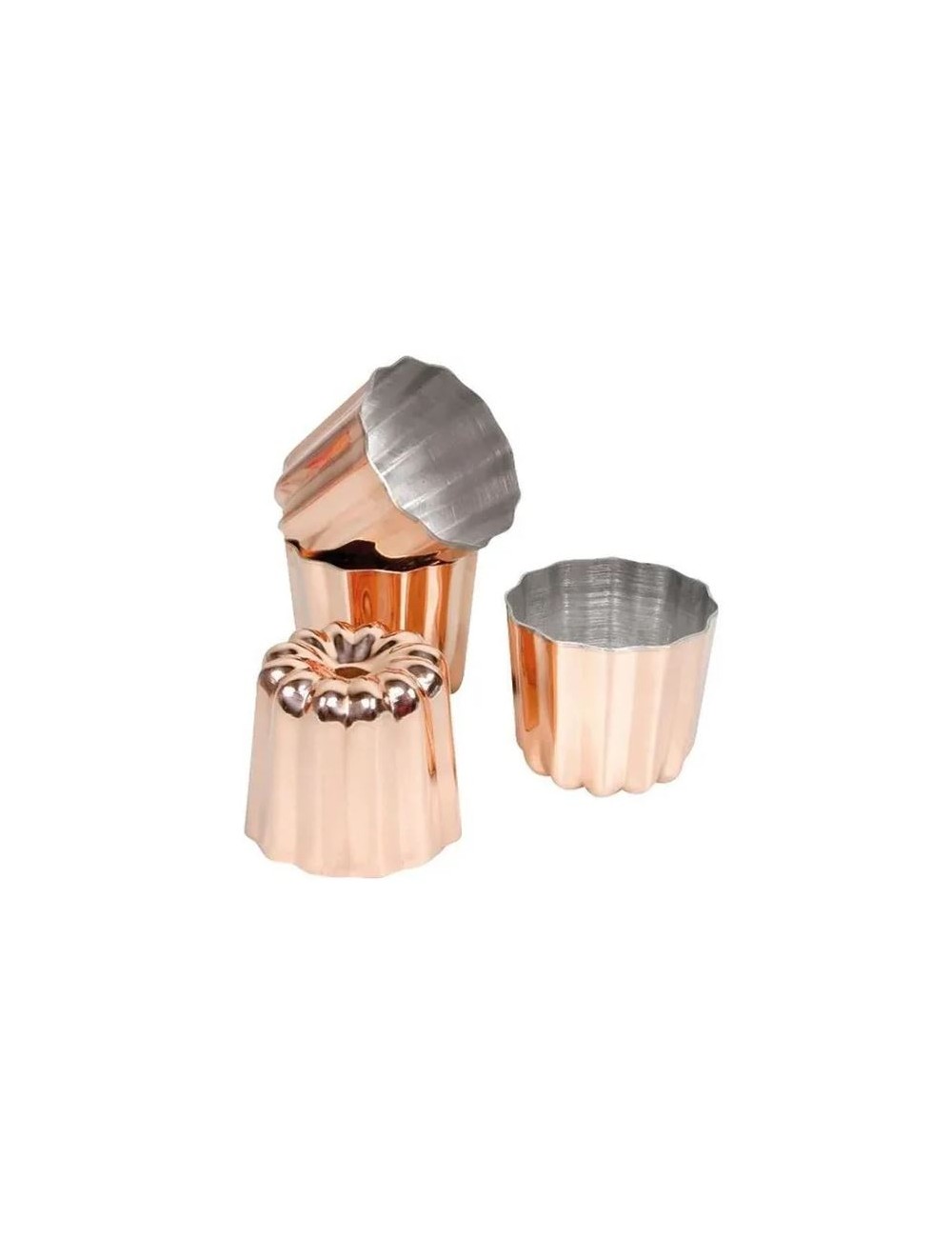 MOULE CANNELE CUIVRE 35MM