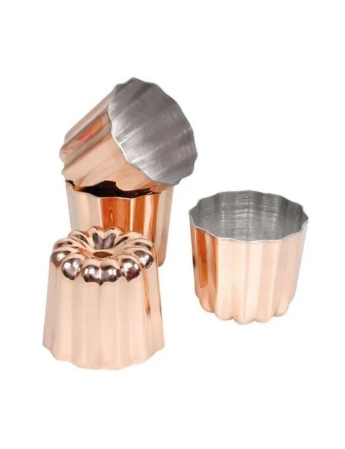 MOULE CANNELE CUIVRE 35MM