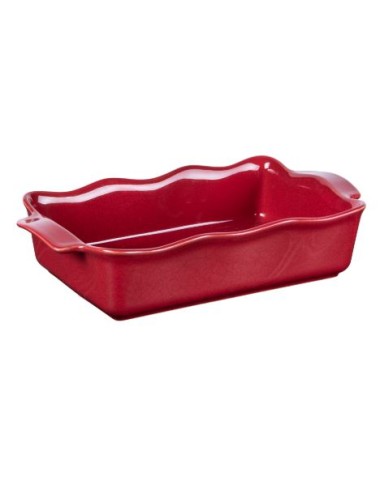 PLAT FOUR RECT ELY 31X17 ROUGE