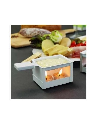 RACLETTE A LA BOUGIE BLANC