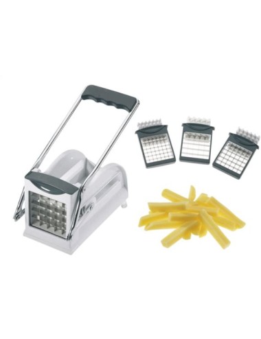 COUPE FRITES 3 GRILLES 8/10/12 MM