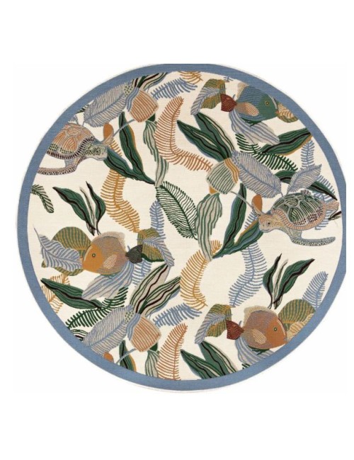 TAPIS DORI OUTDOOR LAGON D160